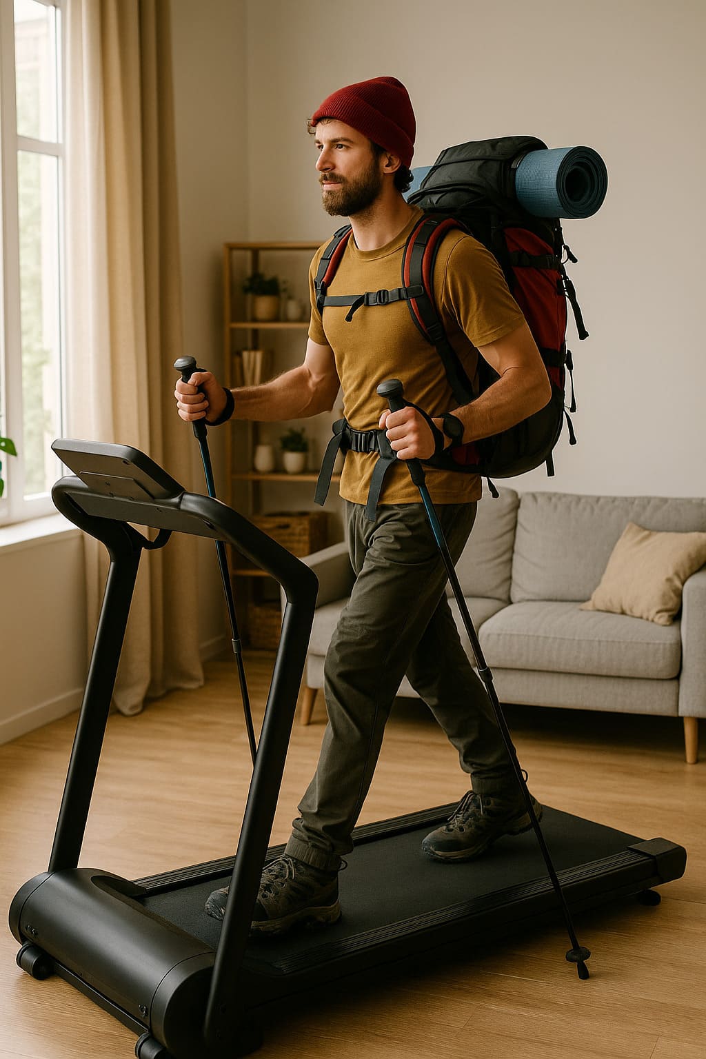 S’entraîner à la maison pour mieux marcher en montagne